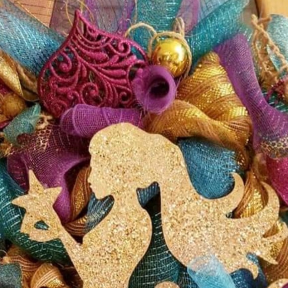 Mermaid wreath - Picture 3 of 3
